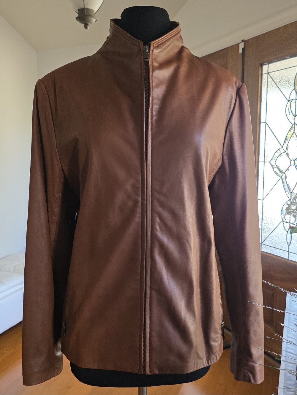 🍒VINTAGE🍒 90s Classic Leather Jacket